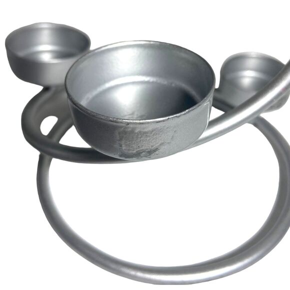 Christmas Tree Alternative 6 Tea Light Candle Holder by International Silver Co - Picture 7 of 7